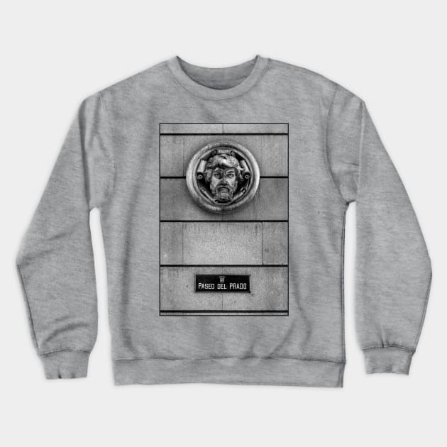 Paseo Del Prado Crewneck Sweatshirt by Photo IMAGINED